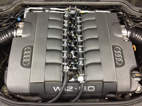 Audi 6.0 w12 lpg avtoplin vahtar